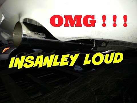 EXTREMELY SUPER LOUD Honda S2000 Buddy Club SPEC II exhaust SOUND