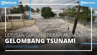 Letusan Gunung Berapi Hunga Tonga-Hunga Ha’apai di Bawah Laut Akibatkan Gelombang Tsunami di Tonga
