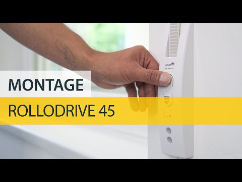 RolloDrive 45 einbauen & anlernen: elektrischer Gurtwickler für Rollläden
