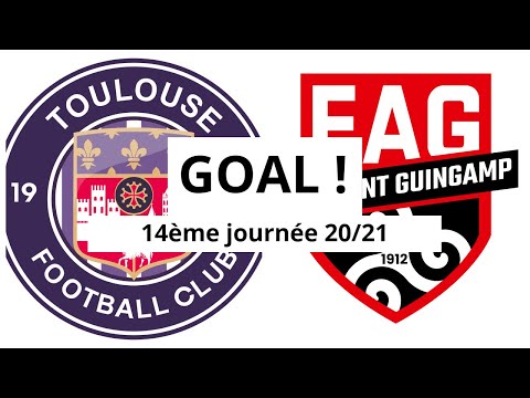 Toulouse - Guingamp [2-(2)] GOAL 81' (Yeni N'Gbakoto) 14ème journée 2020/21