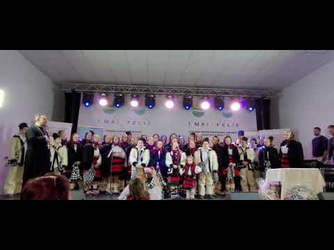 Coconii din Bârsana la colindă la Festivalul de colinzi și obiceiuri din bătrâni de la Băile Felix.
