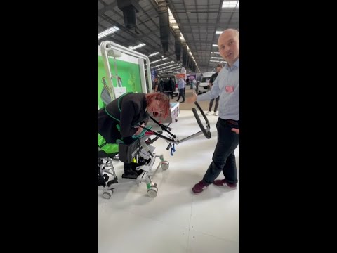 New Type of Sitting Patient Hoist Non Weight Bearing | sit2sit Kera Hoist