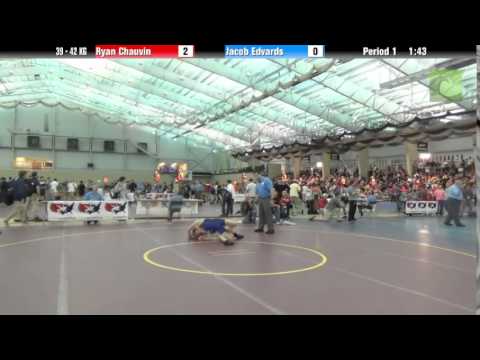 FILA Cadet 39 - 42 KG Ryan Chauvin vs. Jacob Edvards