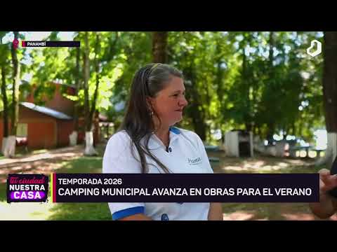 #TuCiudadNuestraCasa: camping de Panambí se pone a punto para la temporada 2026