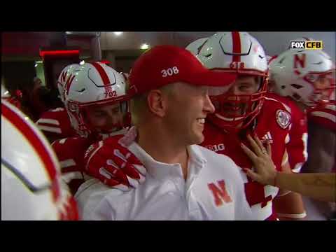 Scott Frost's First Tunnel Walk As Husker Coach