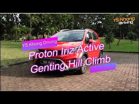 Proton Iriz 2022 Genting Hill Climb / It's Dry This time & All the Way, But Dark / YS Khong Driving