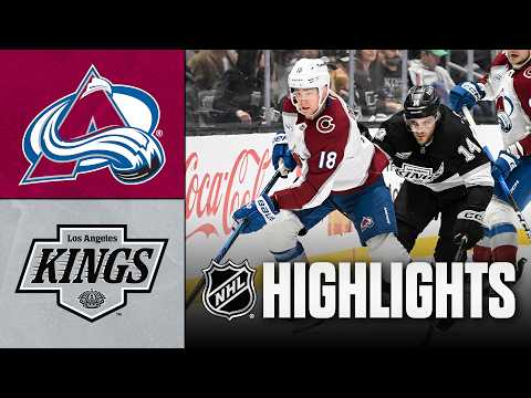 Avalanche vs. Kings | NHL Highlights | March 02, 2026