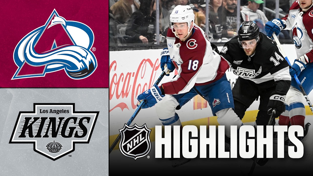 Avalanche vs. Kings | NHL Highlights | March 02, 2026