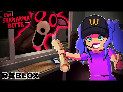 Scary Shawarma Kiosk, but the 99 Nights deer is coming by! Roblox German