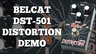 Video thumbnail for Belcat Distortion DST-501 Demo by Ryan Lutton