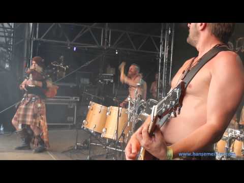 Saor Patrol at Wacken 2014! With the Song Three wee Jigs