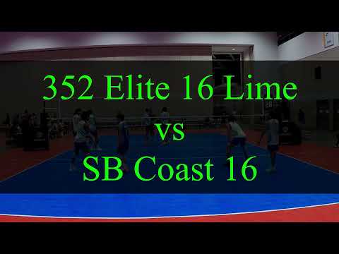 352 Elite 16 Lime vs SB Coast 16