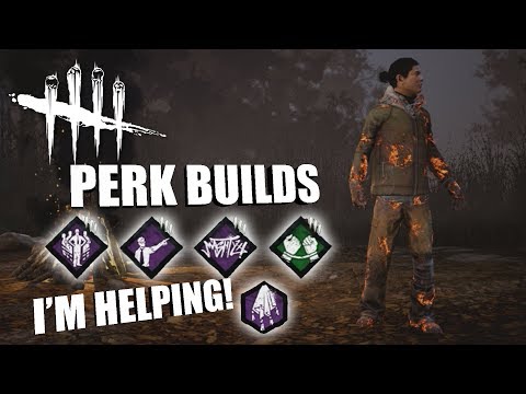 I'M HELPING! | Dead By Daylight LEGACY SURVIVOR PERK BUILDS