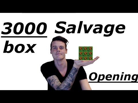 WoW: Opening up 3000 Big Crate Of Salvage