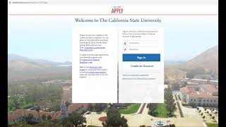 Cal State Apply - Completing Your Profile & Selecting a Program