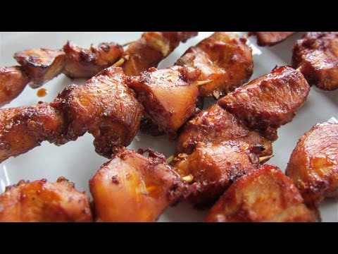 "Surinamese Chicken Satay Recipe" "Suriname Food" [ASMR]
