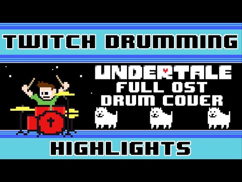 Undertale OST (Drum Cover) -- The8BitDrummer