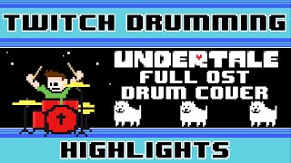Undertale OST (Drum Cover) -- The8BitDrummer