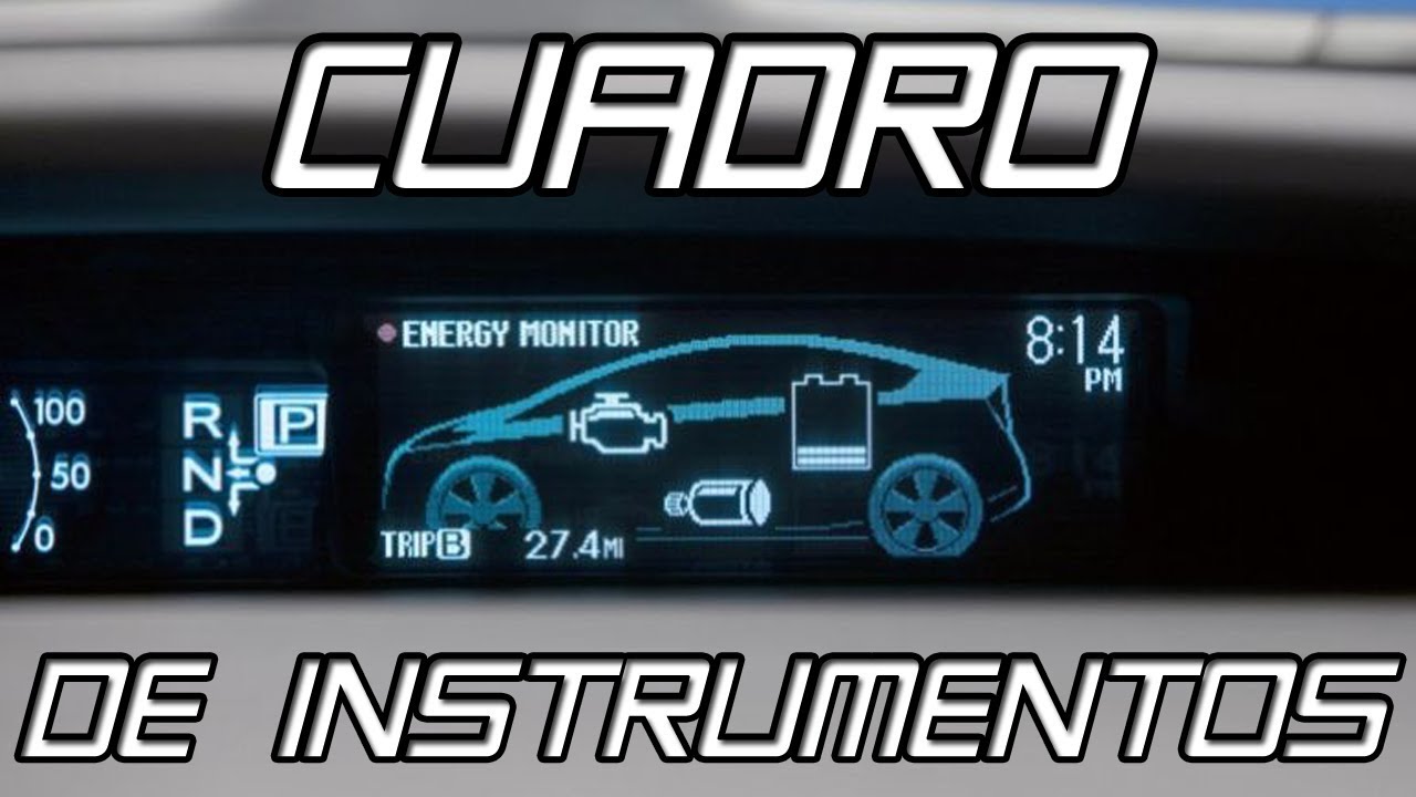 Toyota Prius: Cuadro de Instrumentos