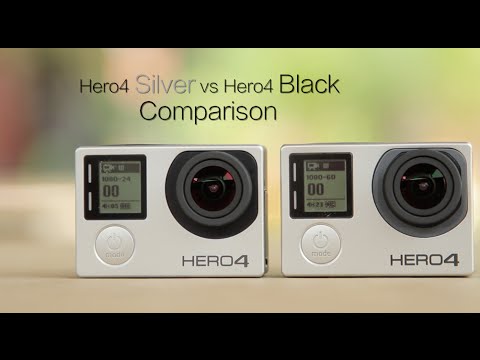 Hero4 Silver vs Hero4 Black Visual Comparison - GoPro Tip #379 | MicBergsma