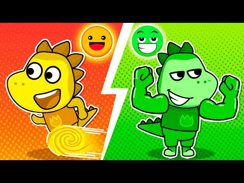 🎨 Dragon Family Face a Colour Challenge! Fun Adventures and Other Stories for Kids by Fire Spike