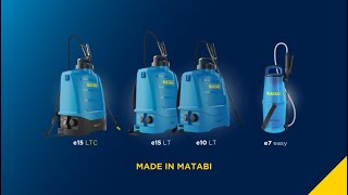 Nouvelle gamme électrique MATABI | Innovation et performance pour la pulvérisation