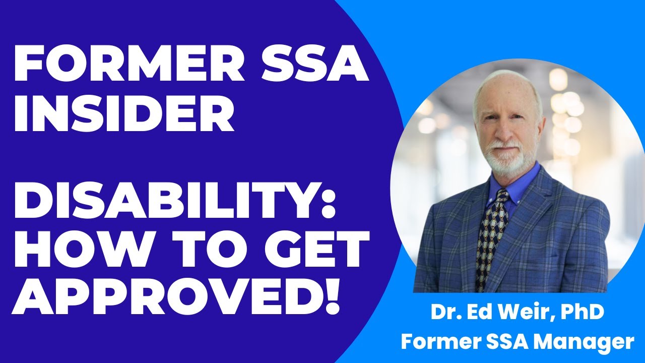 Former SSA Manager: DISABILITY APPROVAL: Tips, Tricks, and Secrets!
