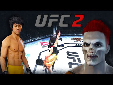 Bruce Lee vs. Fire Skull (EA sports UFC 2)