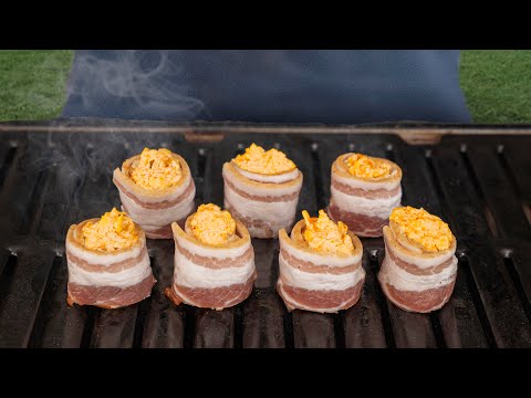 How to make SMOKED Pig Shots  on the grill - Most Tasty BBQ Food