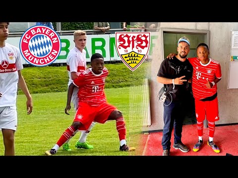 U 15 Bundesliga Finale mit FC Bayern München Wunderkinder Weezy & Lennart rasieren !