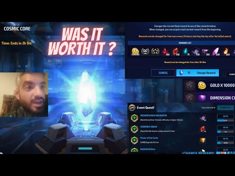 WHY I SPEND 1600 CRYSTALS ? COSMIC CORE EVENT RNG AND 2X THORS EVENT IS HERE ! | Marvel Future Fight