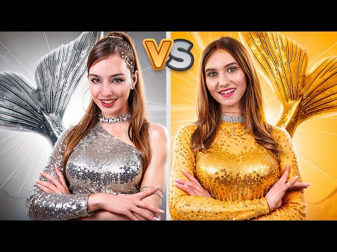 ¡Sirena Dorada VS Sirena Plateada! ¿Quién Conseguirá el Mejor Novio?