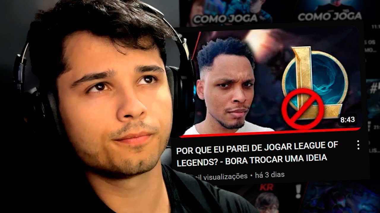 "racismo é normal no league of legends"