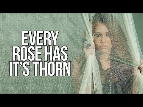 Miley Cyrus - Every Rose Has It's Thorn (Lyrics) HD