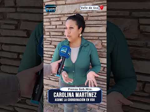 Carolina Martínez es la nueva Coordinadora de Prensa del Gobierno de Mendoza en Valle de Uco