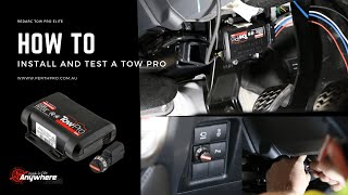How to Install and Test a Redarc Tow Pro Brake Controller