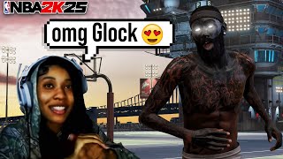 I PLAYED WITH MY SECRET ADMIRER FOR VALENTINES DAY ON NBA 2K25...she carried me...