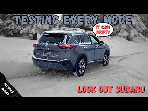 2021-2026 Nissan Rogue AWD Snow Test | I'm Impressed!