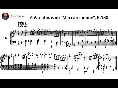 Mozart - Variations on "Mio caro adone," K180 (1773) {Ingrid Haebler}