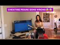 CHEATING PRANK ON MY GIRLFRIEND ‍ ️GONE WRONG SHE DESTROYS MY PS4 HAMMY TV