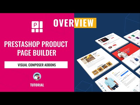 PrestaShop Product Page Builder Overview | Visual Composer Add-ons | PS 1.7 | Tutorial