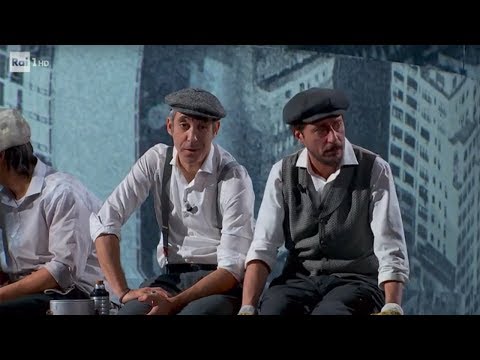 Luca e Paolo introducono Roberto Bolle e Anna Tsigankova - Danza con me 01/01/2020