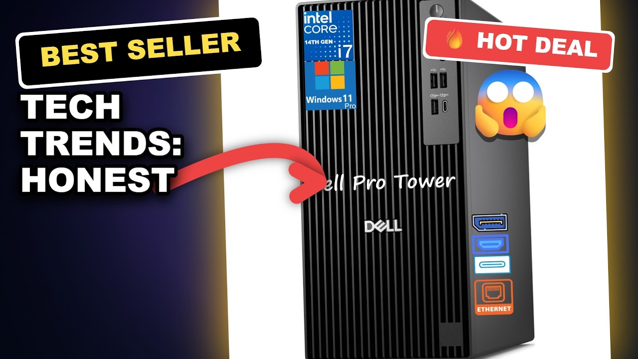 Tech Trends: Honest Review of the Dell Pro Tower PC Desktop with Intel 20-Core i7-14700