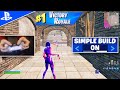 1 HOUR PS5 Controller Simple Build And Edit ASMR Handcam Fortnite Tilted Zone Wars