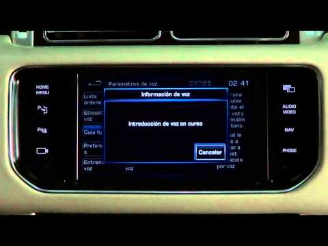 Land Rover Range Rover. Modelo 2013. Órdenes vocales