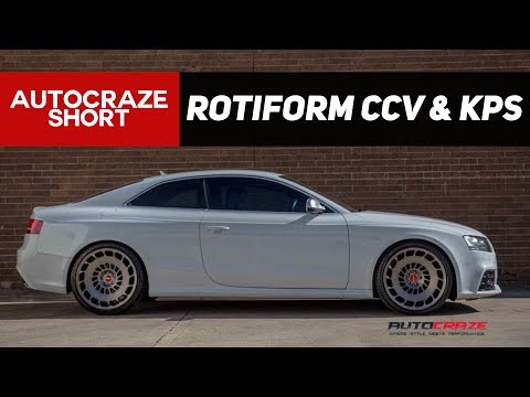AUDI RS5 & TOYOTA 86 WHEELS // Rotiform CCV & KPS Wheels & Tyres | AutoCraze 2017