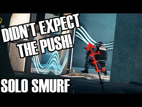 Solo Smurf: Playing Aggressively - Rainbow Six Siege