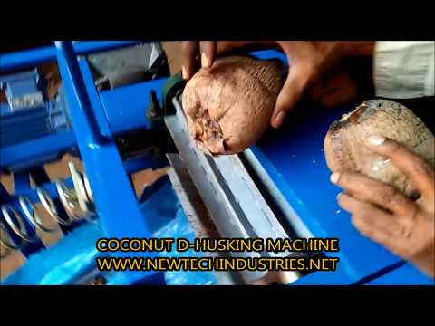 Coconut Dhusking Machine