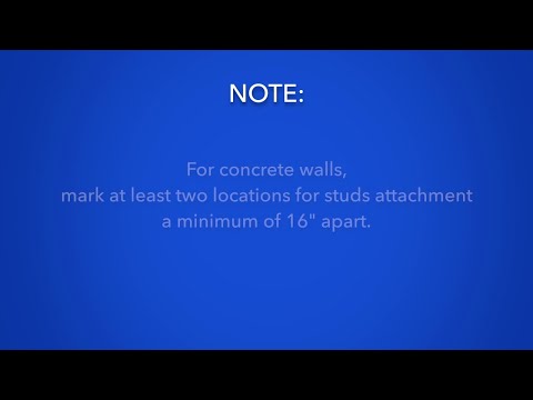 Part 1: Installing the Projector Mount Wall Bracket