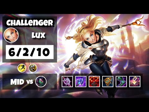 Lux vs Akali BR Challenger MID (6/2/10) - v11.13